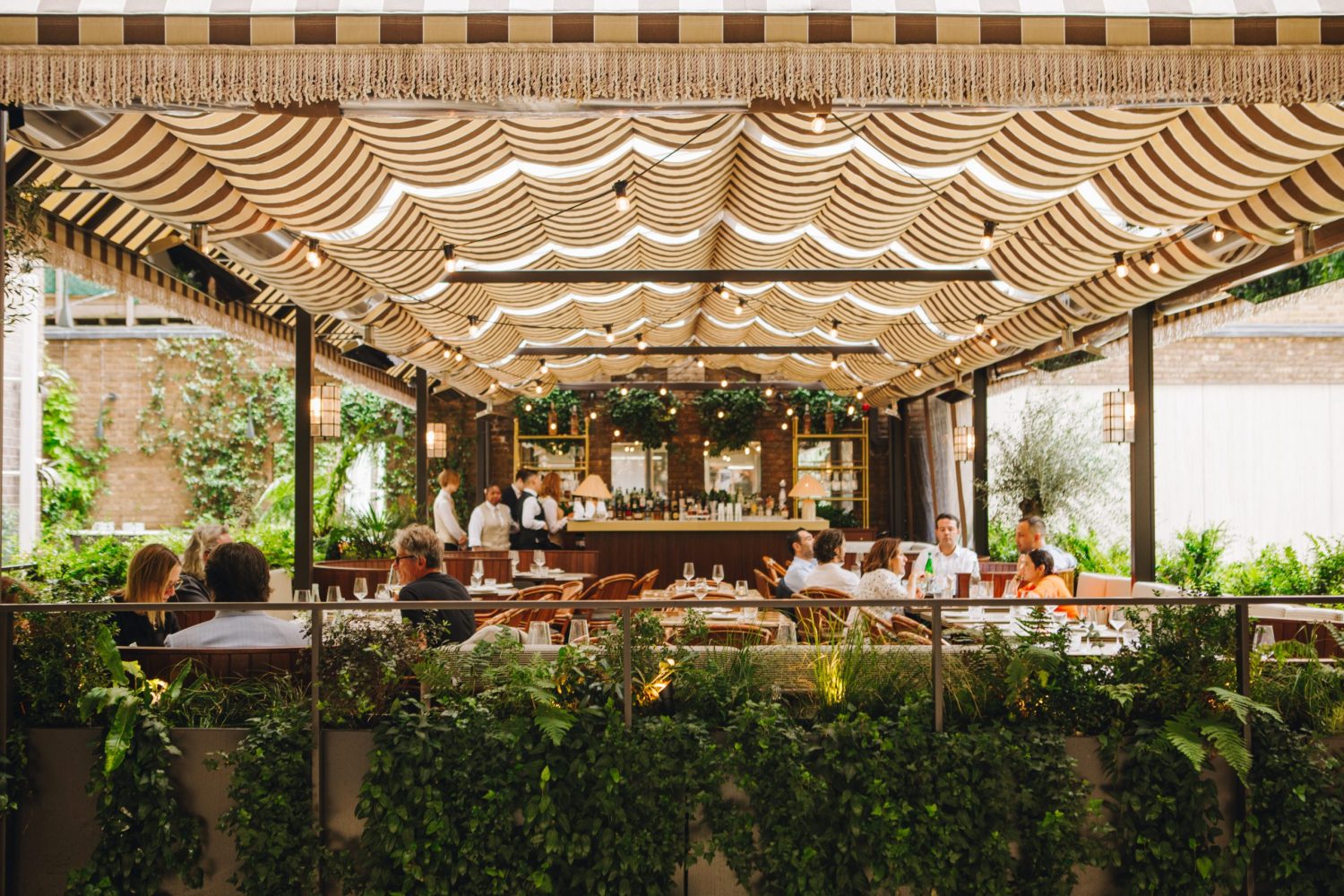 The Terrace at The MAINE Mayfair